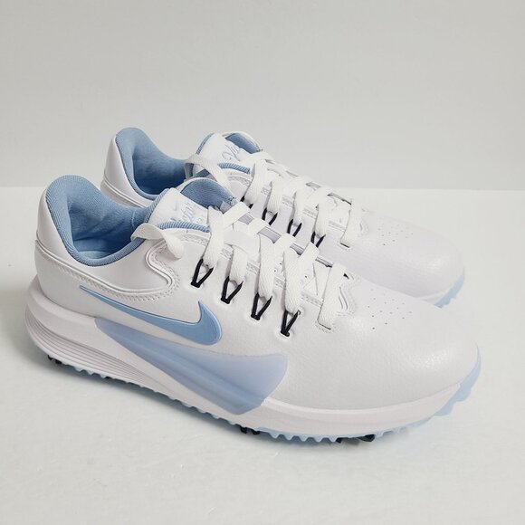 NEW Nike Victory Pro 4 Golf Shoes FZ7611-101 Size 8 White Psychic Blue #1 main image 4